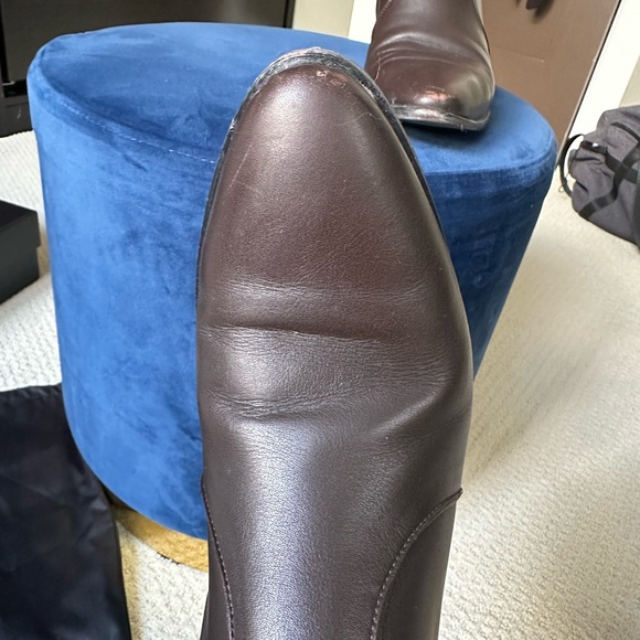 Saint Laurent West 45 Booties in Ebano - Picture 9 of 12